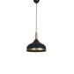 Luzarana Sofia zwart goud in hoogte verstelbaar hanglamp