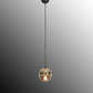 Luzarana Nova 1 goud metalen behuizing honingkleurige glas design luxe hanglamp