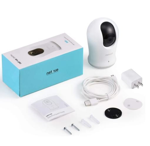 NETVUE Innenkamera, Babyphone mit Kamera und Audio