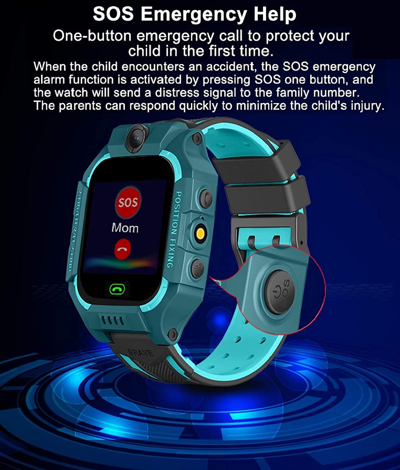 Kids Smartwatch with GPS